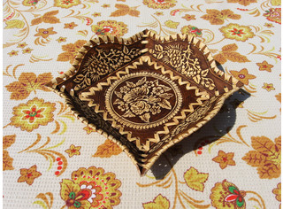 Тарелка квадратная малая 