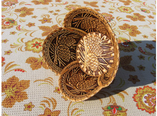 Тарелка 4 лепестка 