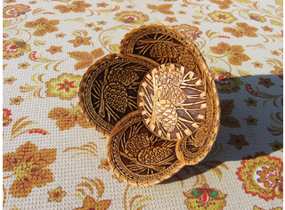 Тарелка 4 лепестка 