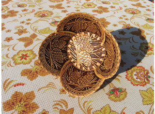 Тарелка 4 лепестка 