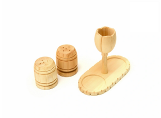 Набор для специй из кедра 