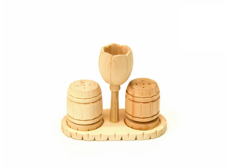 Набор для специй из кедра 