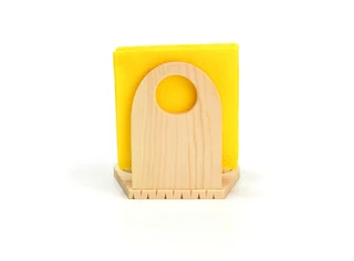 Набор из кедра с салфетницей Арт.112023