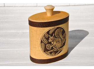 Туес Д8 овальный 