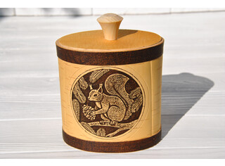 Туес Д8 овальный 