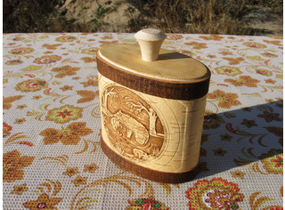 Туес Д10 овальный 