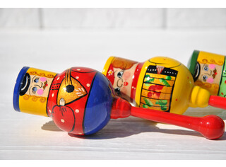 Кликните для увеличения изображения Расписная погремушка