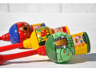 Расписная погремушка