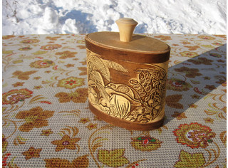 Туес Д10 овальный 