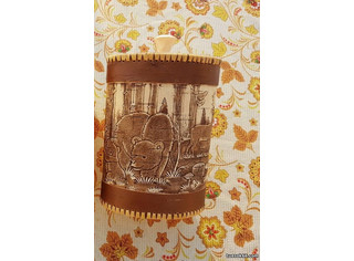 Туес большой овальный 