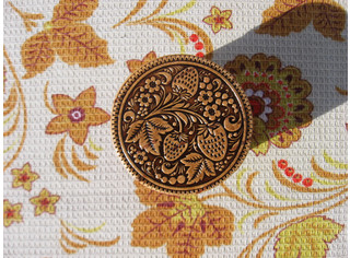 Шкатулка круглая