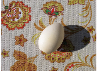 Яйцо без росписи h7 Арт.103001