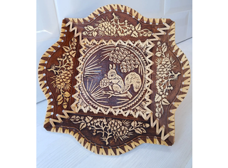 Тарелка квадратная малая 