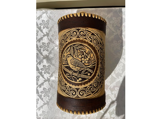Туес большой круглый 