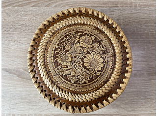 Шкатулка шитая большая 