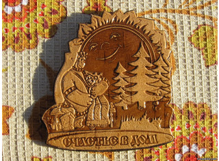 Магнит из бересты 