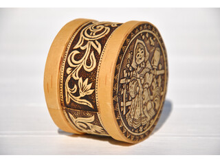 Шкатулка круглая 