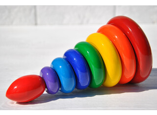 Пирамидка цветная Арт.103512