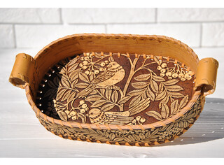 Кликните для увеличения изображения Сухарница с ручками