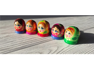 Наперсток расписной круглый 