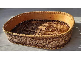 Сухарница овальная 