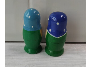 Матрешка 3 куклы малая 