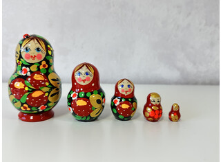 Матрешка 5 кукол 