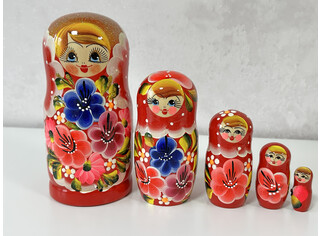 Матрешка 5 кукол 