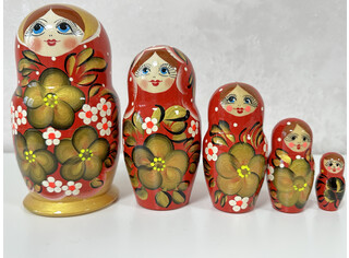 Матрешка 5 кукол 