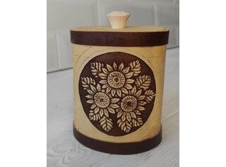 Туес Д8 овальный 