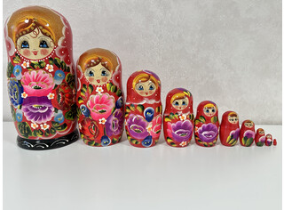 Матрешка 10 кукол 