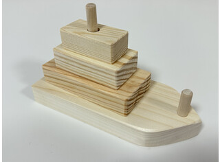 Деревянная пирамидка 