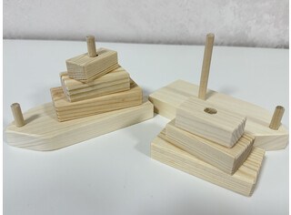 Деревянная пирамидка 