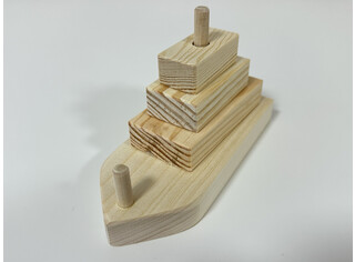 Деревянная пирамидка 