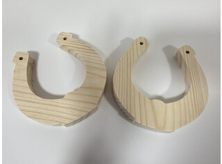 Подкова деревянная 
