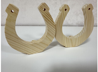 Подкова деревянная 