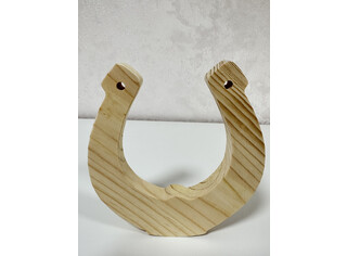 Подкова деревянная 