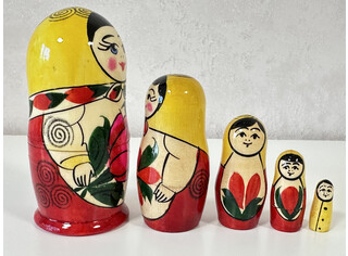Матрешка 5 кукол 