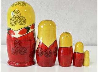 Матрешка 5 кукол 