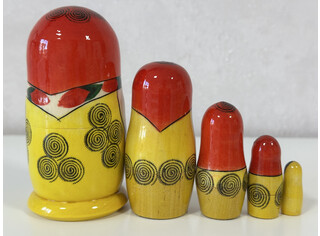 Матрешка 5 кукол 