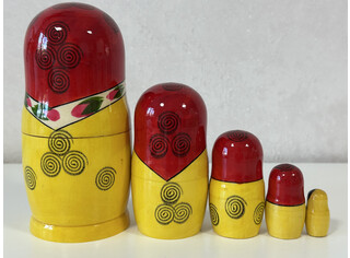 Матрешка традиционная 5 кукол Арт.103727