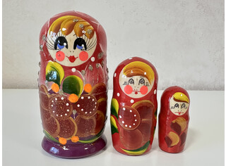 Матрешка 3 куклы 