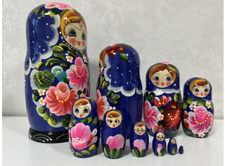 Матрешка 10 кукол 