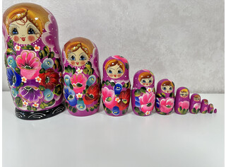 Матрешка 10 кукол 