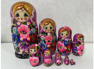 Матрешка 10 кукол 
