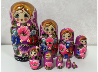 Матрешка 10 кукол 