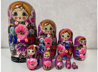 Матрешка 10 кукол 