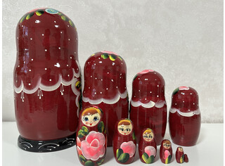 Матрешка 10 кукол 