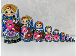 Матрешка 10 кукол 