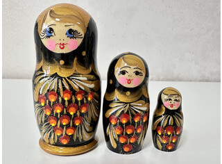 Матрешка 3 куклы 